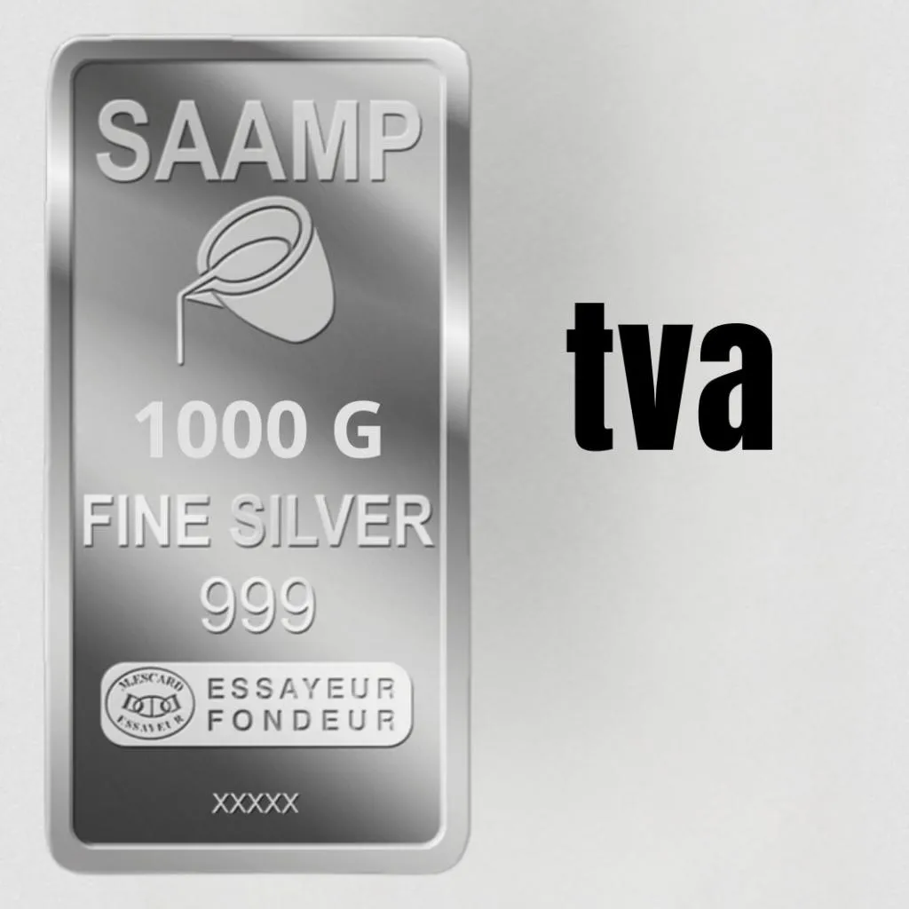 Lingot Argent 1000 G / SAAMP