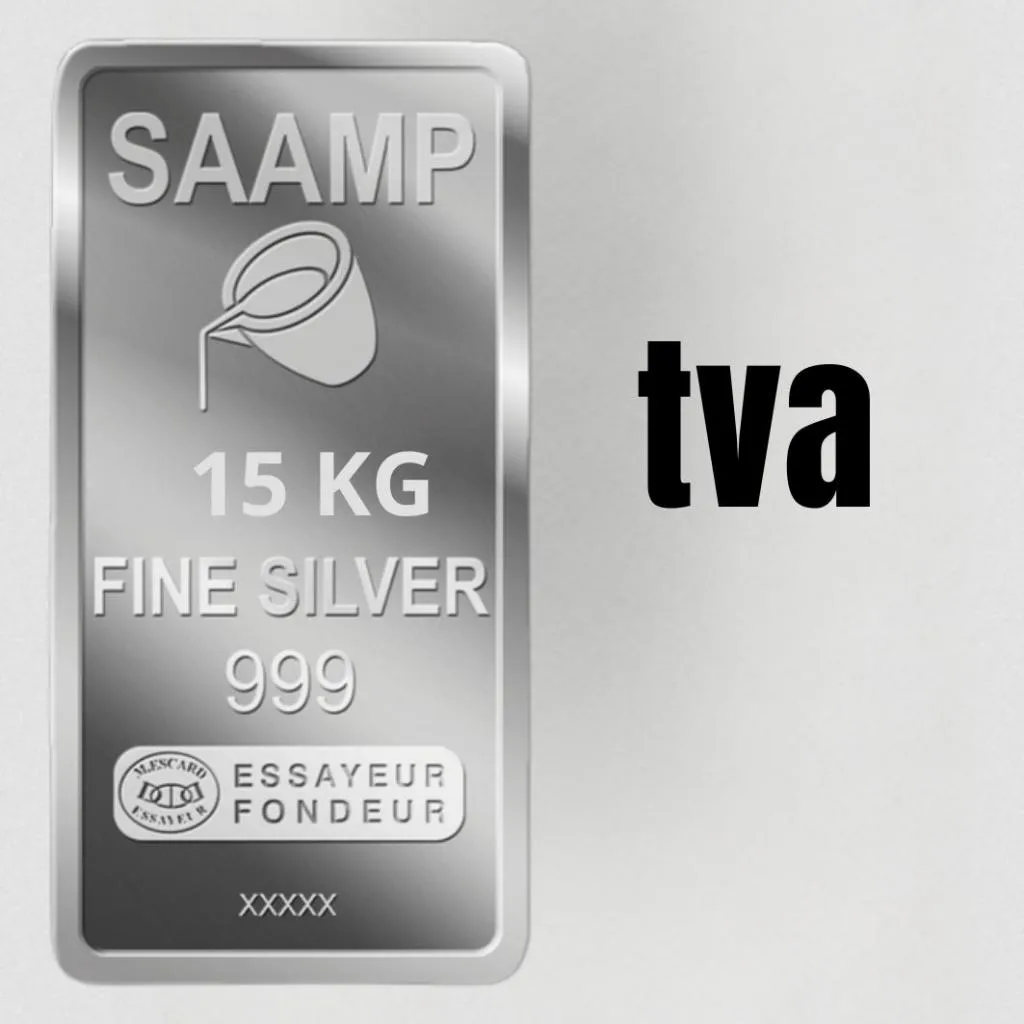 Lingot Argent 15KG / SAAMP